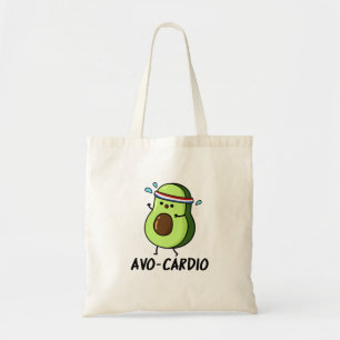 Bolsa Tote Avocardio Cute Excertos Avocado Pun