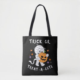 Bolsa Tote Axolotl Halloween Figurume Feliz Dia das Bruxas Sa