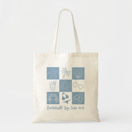Bolsa Tote Azul-aquelorette de praia
