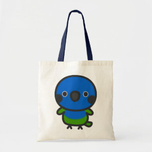 Bolsa Tote Azul-coroado