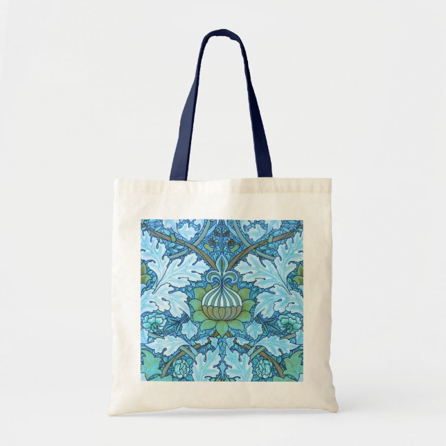 Bolsa Tote Azul do Victorian (Frente)
