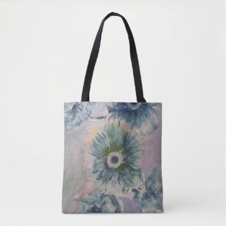 Bolsa Tote Azul floral