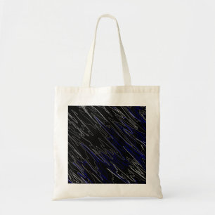 Bolsa Tote Azul preto marmoreado