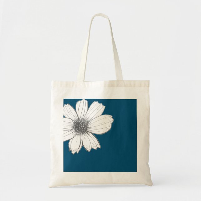 Bolsa Tote Azul-teal-design (Frente)