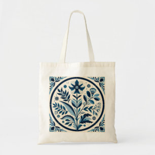 Bolsa Tote Azulejo azul português