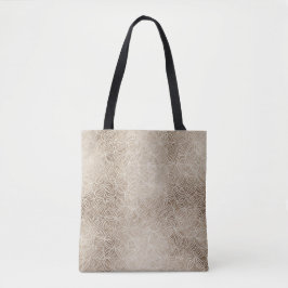Bolsa Tote Azulejo Floral Japandi
