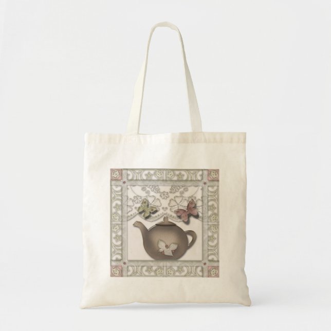 Bolsa Tote Azulejo para a cozinha . (Frente)