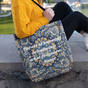 Bolsa Tote Azulejo Vintage Personalizado Nowruz Ano Novo Iran