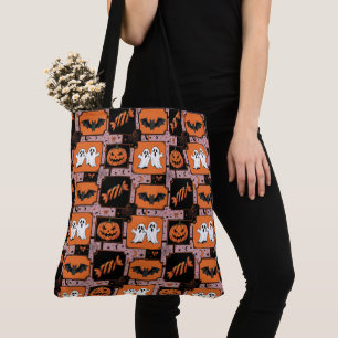 Bolsa Tote Azulejos De Trickster: Um Quarteto De Halloween