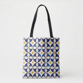 Bolsa Tote Azulejos Portugueses - Azulejo Pattern Design