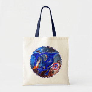 Bolsa Tote Azurite Cosmic Dragon Tote Bag