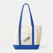 b:hip sacola de lona com bolso frontal