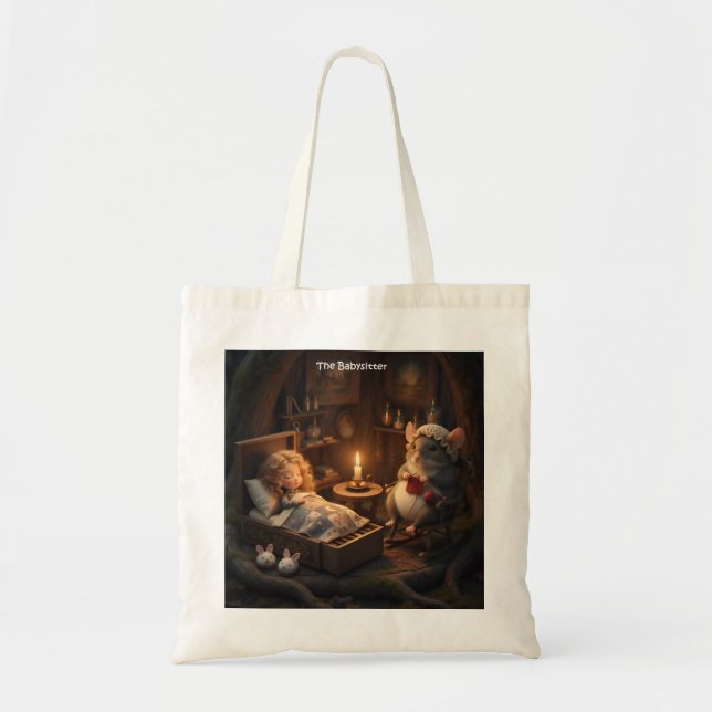 Bolsa Tote Babá Rato (Frente)