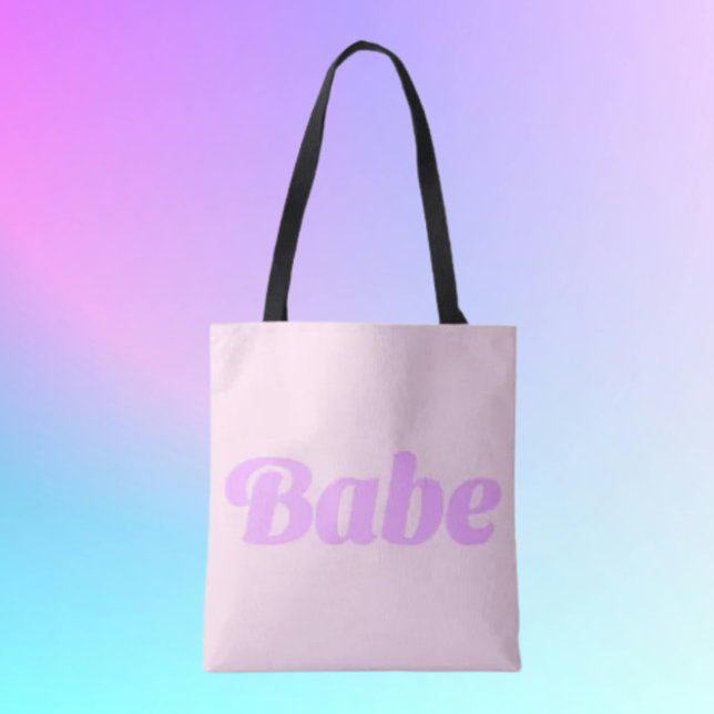 Bolsa Tote BABE Statement –Carregue-a Como Se Foss (Criador carregado)
