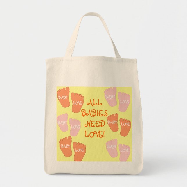 BOLSA TOTE BABY AMVE COLLECTION (Frente)