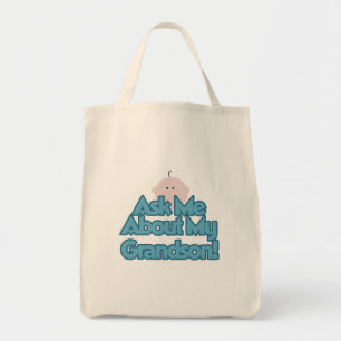 Bolsa Tote Baby Boy pergunta sobre meus Camisetas e presentes