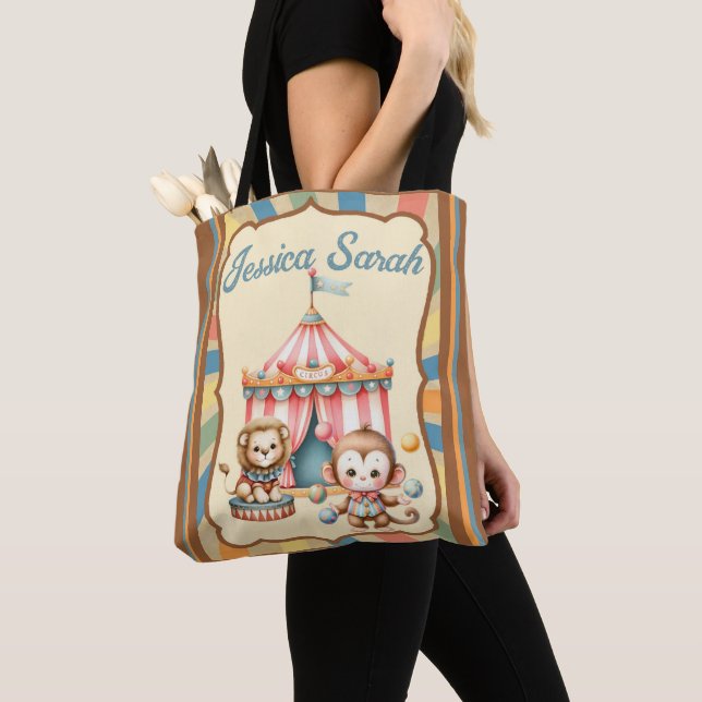 Bolsa Tote Baby Circus (Close Up)