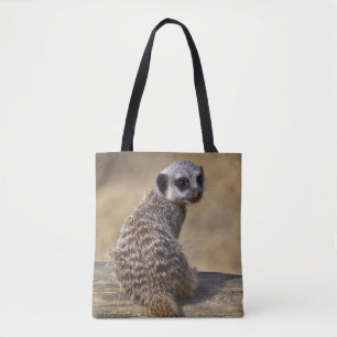 Bolsa Tote Baby Meerkat Por Toda A Impressão