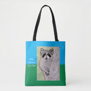Bolsa Tote Baby Raccoon