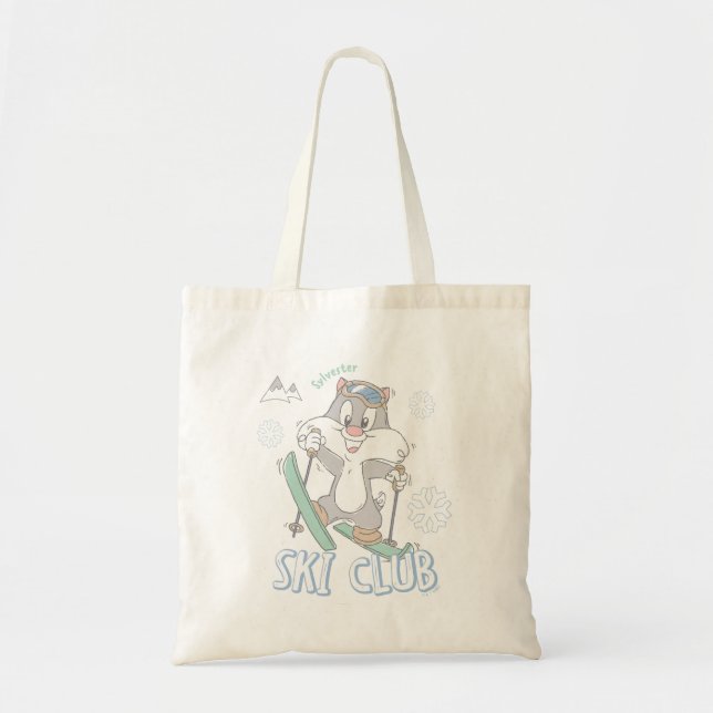 Bolsa Tote Baby SYLVESTER™ Ski Club (Frente)