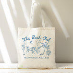 Bolsa Tote Bach club beach seashells bridesmaids gifts custom<br><div class="desc">The Bach Club Seashells and wedding bells coastal bachelorette party favors bridesmaids gifts personalized tote bag, last toast on the coast bridesmaids gifts custom tote bag, bridal shower favors, bridal party favors, hen night favors, personalized shirt bag favors, wedding favors, personalized bachelorette party favors, practical bridesmaids gifts, beach party favors,...</div>