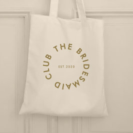 Bolsa Tote Bachelorette do Clube Bridesmaid