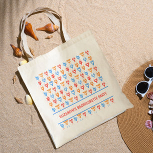 Bolsa Tote Bachelorette Personalizada de Piscina de maiô dive