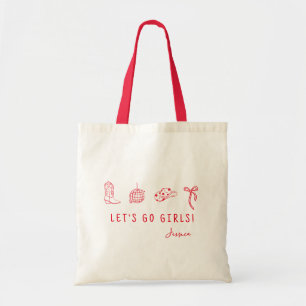 Bolsa Tote Bachelorette Tote Bag - Bolsas de Bach da Disco Co