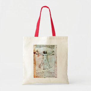 Bolsa Tote Bacia antiga do VITRUVIAN MAN