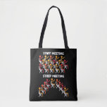 Bolsa Tote Bacterium Science Strep Meeting Microbiologia<br><div class="desc">Engraçado professor de biologia ou estudante Gift. Design de Microbiologia Engraçado para enfermeiros,  médicos e qualquer outro geek de ciência orgulhoso.</div>