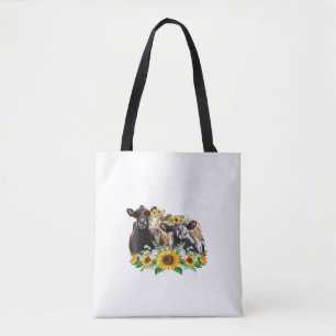 Bolsa Tote Badana Vaca Garotas Do Sul Engraçadas Com Meu H