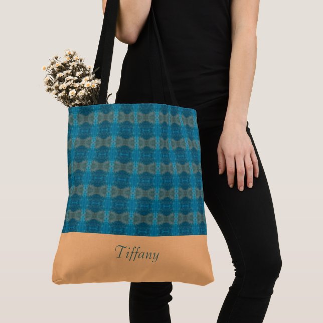 Bolsa Tote Bag AzulTote Moderno (Close Up)