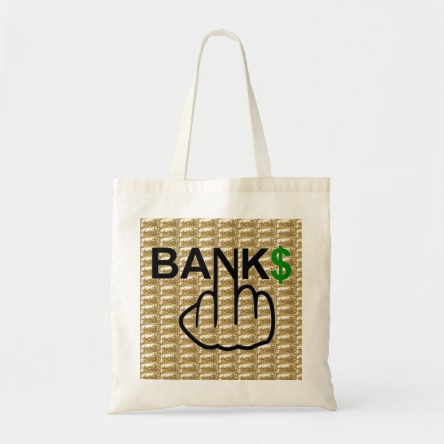 Bolsa Tote Bag Banks Corrupt (Frente)
