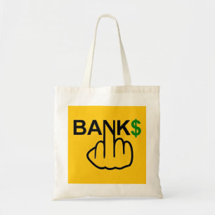 Bolsa Tote Bag Banks Corrupt