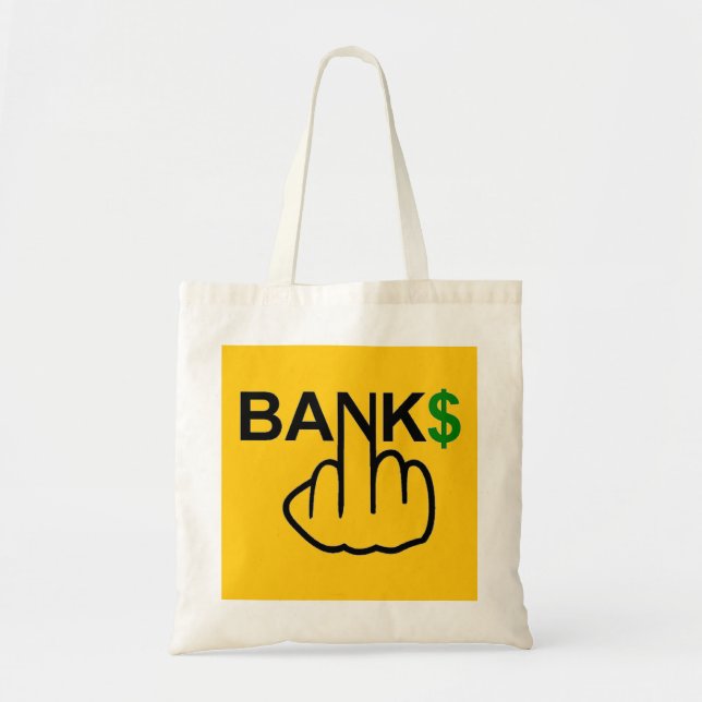 Bolsa Tote Bag Banks Corrupt (Frente)