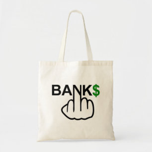 Bolsa Tote Bag Banks Corrupt