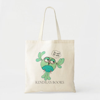 Bolsa Tote Bag Biblioteca de Livros de Biblioteca de Nomes Pe