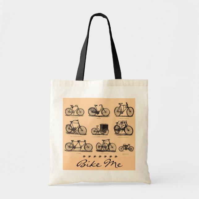 Bolsa Tote Bag Bike Me (Frente)