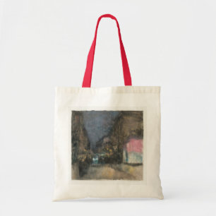 Bolsa Tote Bag de Arte da Rua Noite Urbana