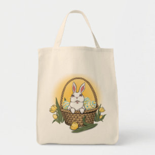 Bolsa Tote Bag de Arte páscoa Bag de Arte Coelhinha
