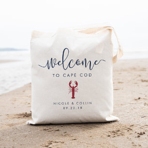 Bolsa Tote Bag de Boas-vindas do Casamento de Destino   Lagos