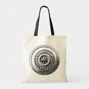 Bolsa Tote Bag de Escudos Medieval