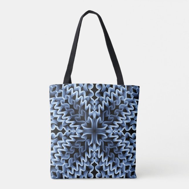 Bolsa Tote Bag de ferramenta Zig-Zag (Verso)