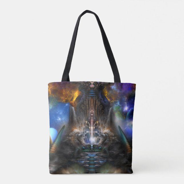 Bolsa Tote Bag de ferramentas do portal de arquivamento (Verso)