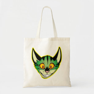 Bolsa Tote Bag de Gato de Cartoon Fluorescente