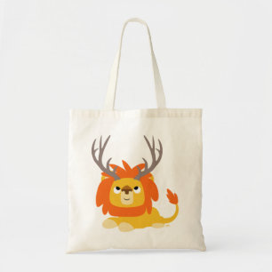 Bolsa Tote Bag de Leão com Ponta