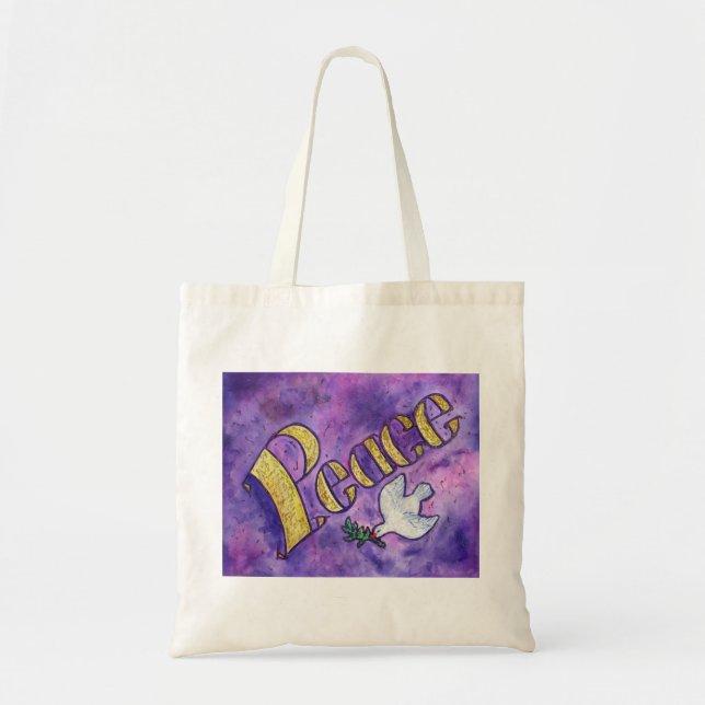 Bolsa Tote Bag de Paz (Frente)