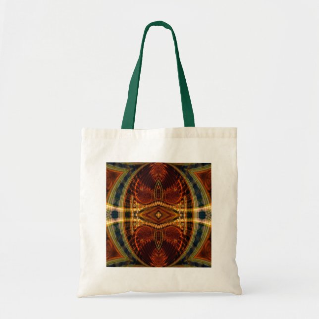 Bolsa Tote Bag de Reflexão da Terra do Amor (Frente)