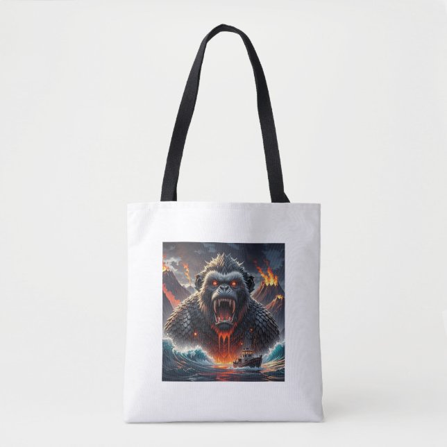 Bolsa Tote Bag de Toque de Lava Apocalyptic (Frente)
