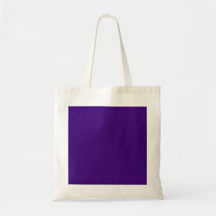 Bolsa Tote Bag de Toques de Canvas Roxo Personalizado